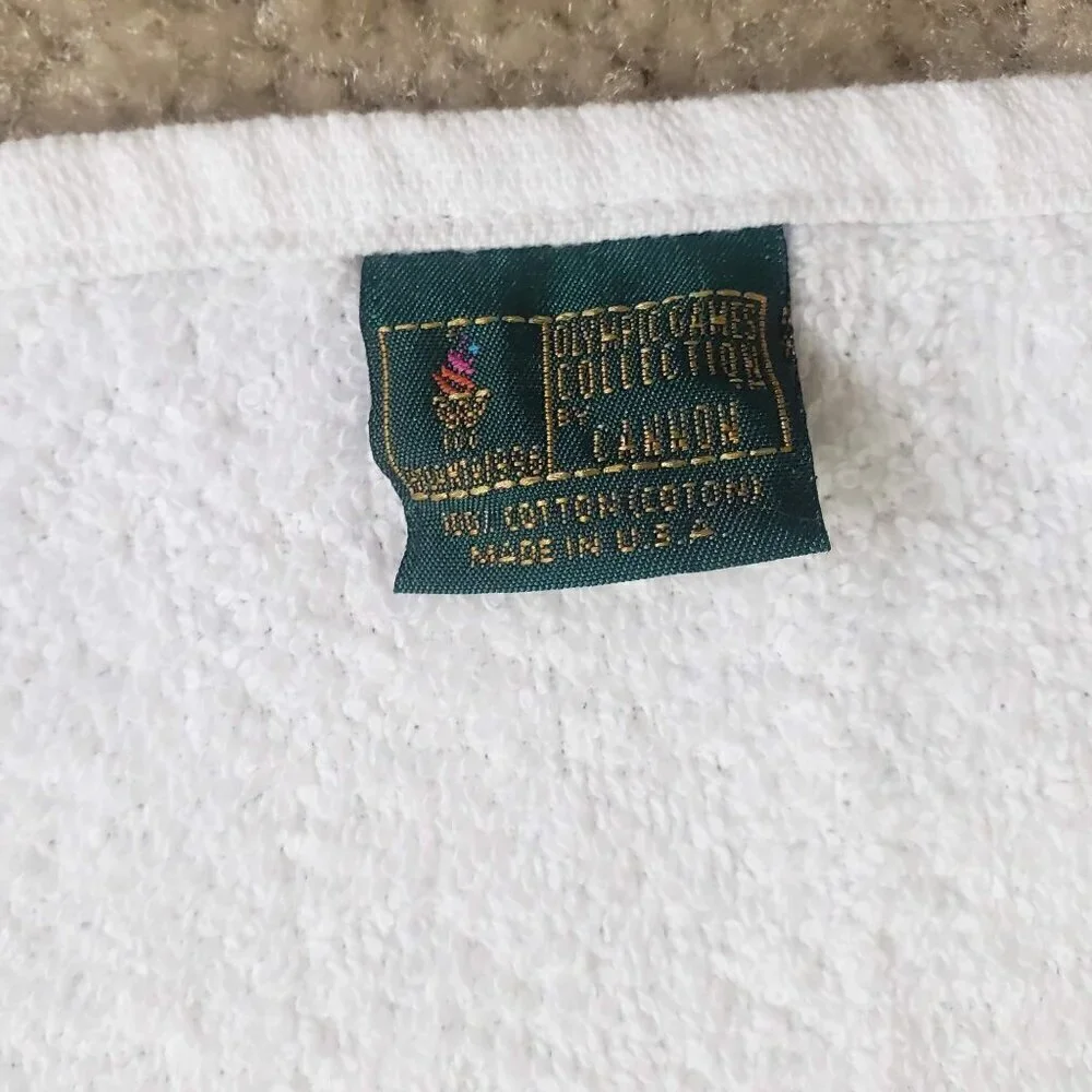 Vintage Atlanta Olympics Beach Towel 1996 Soccer Cannon 100% Cotton